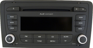 Audi Concert NAR AB2 ang. Aux- (alt. LW) - 7640284380