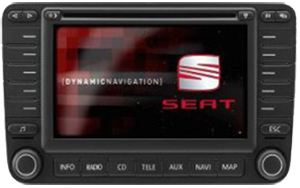 SEAT RNS MFD2 - 7612002032