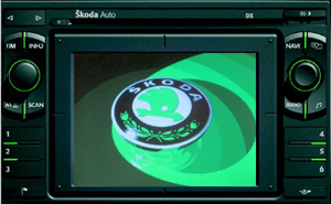 SKODA_RNS MFD CAN CZ - 7612002034